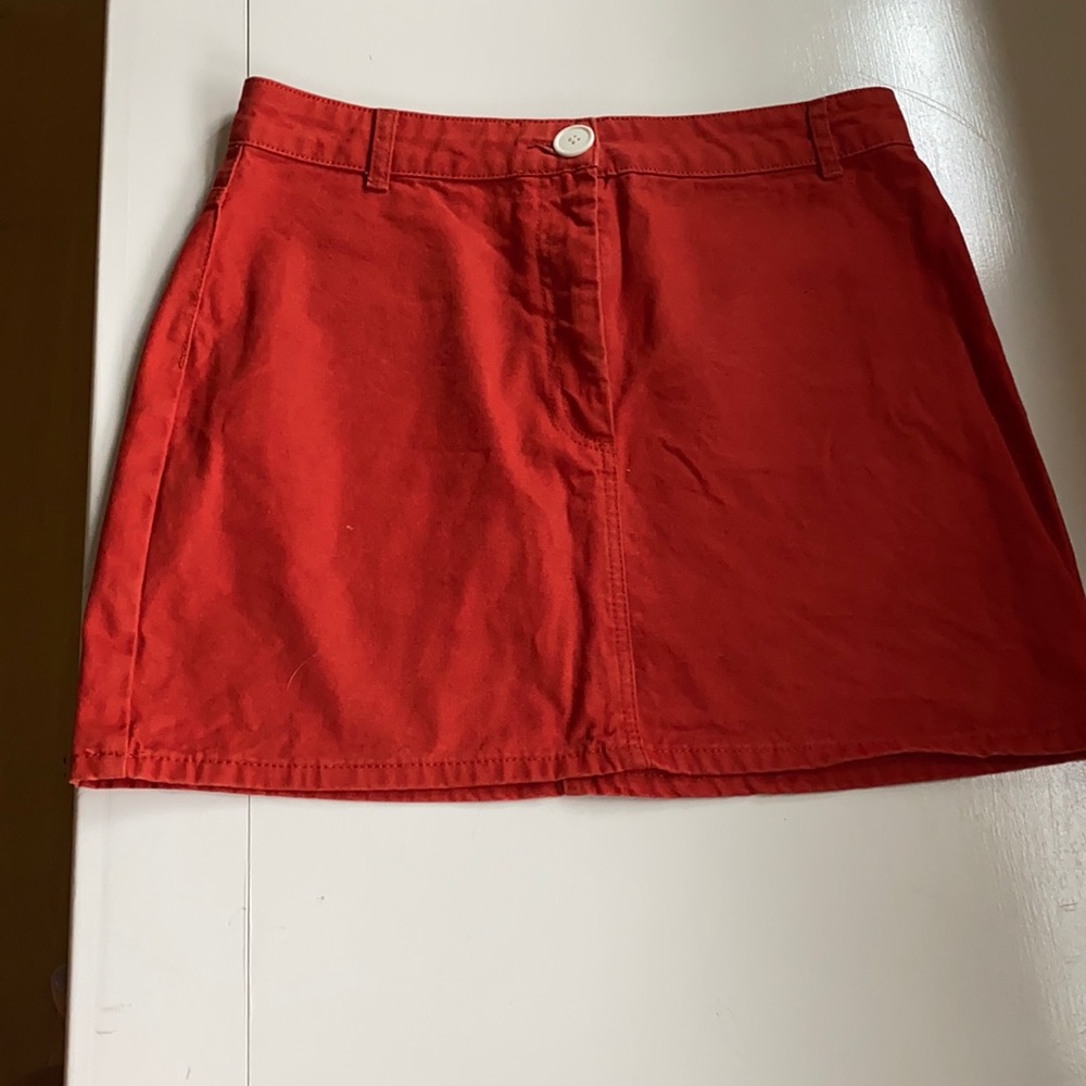 Urban Outfitters BDG  L - burnt orange mini skirt
